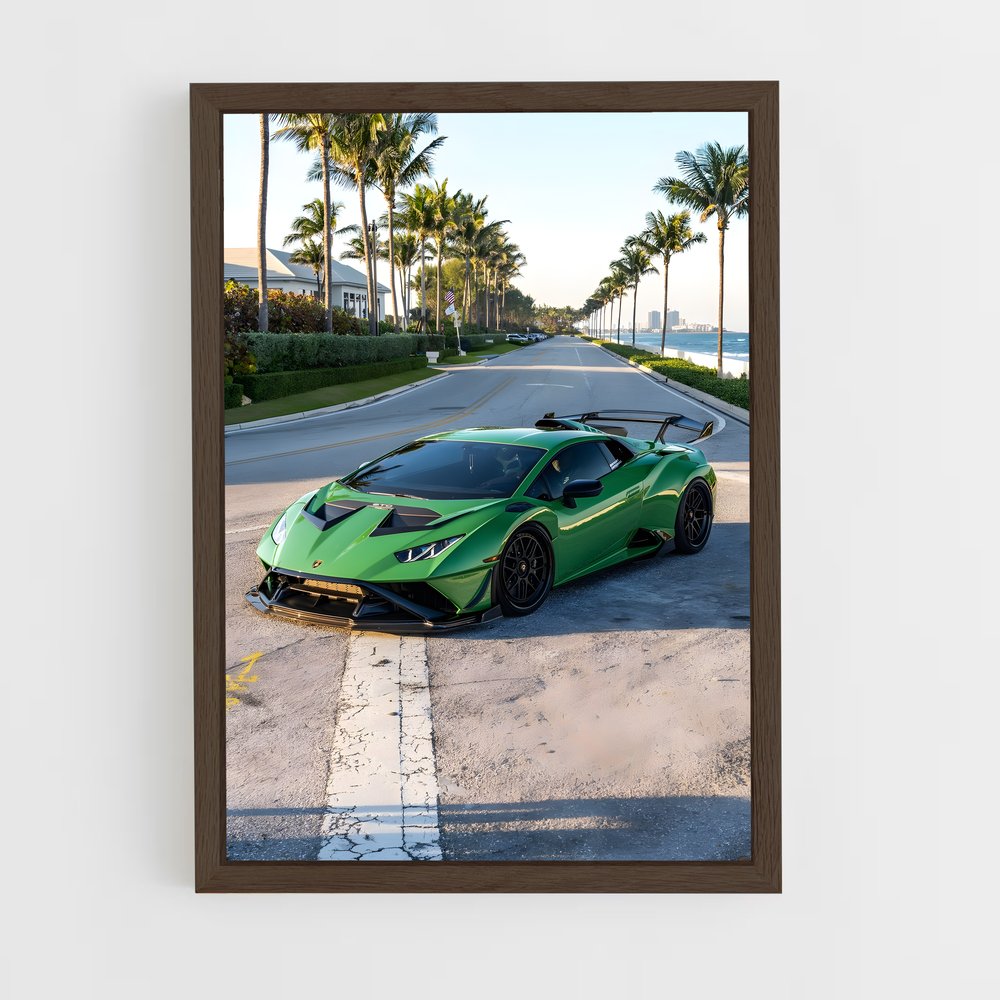 Poster Huracan sto – affiche Lamborghini (vue 5)